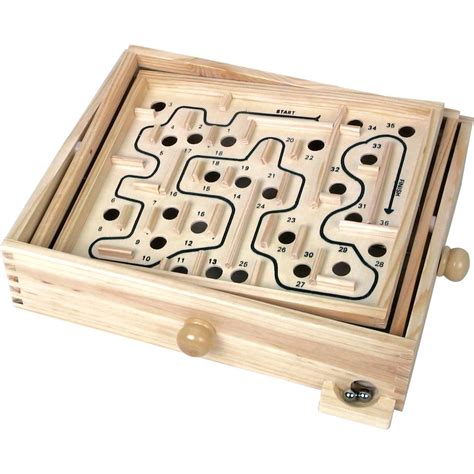 Wooden Labyrinth