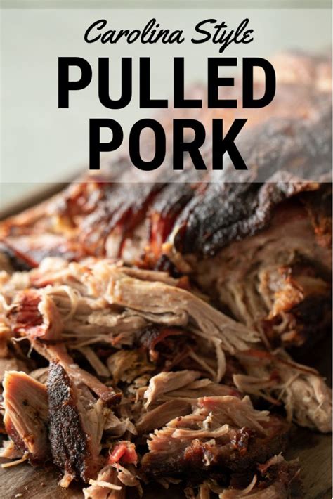 Carolina Pulled Pork - Hey Grill, Hey | Recipe | Pulled pork, Pulled ...