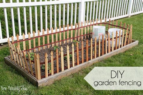 DIY Garden Fencing