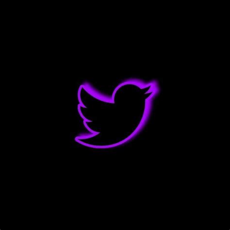 Twitter Purple Neon App Icon in 2021 | App icon, Purple wallpaper ...