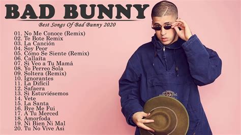 Bad Bunny Sus Mejores Éxitos 2020 Best Songs of Bad Bunny - YouTube