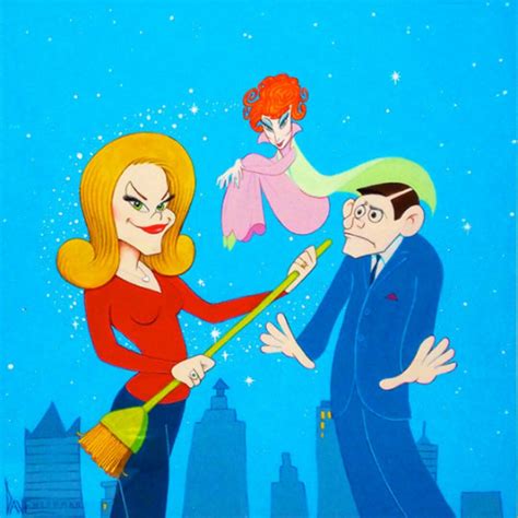 Dave Woodman's BEWITCHED Parody Caricature Limited Edition - Etsy UK