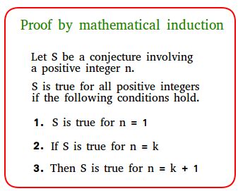 Proof by Mathematical Induction