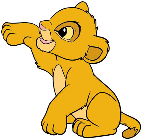 Baby Simba Clip Art Images | Disney Clip Art Galore