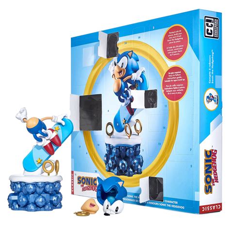 Buy Numskull Sonic The Hedgehog Advent Character Statue – Official ...