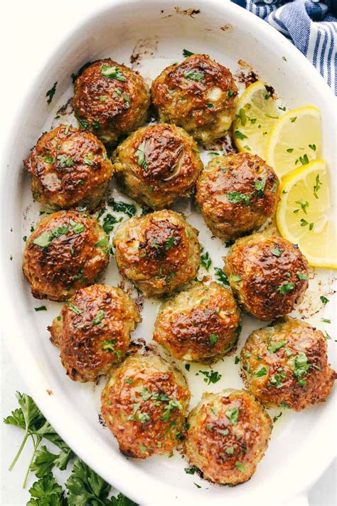 Easy Baked Turkey Meatballs | therecipecritic