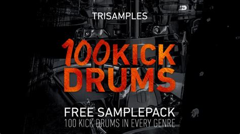 100 Kick Drums Vol 1 - Free Downloads - TriSamples