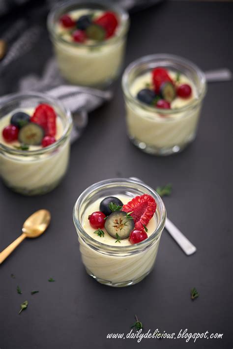 dailydelicious: Lemon Posset: Easy tangy sweet dessert