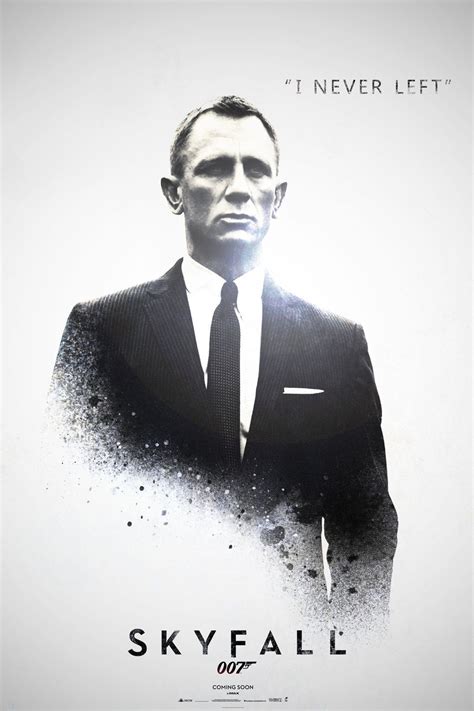 Skyfall Movie Poster-FanArt by akhilkay | 007 | Pinterest | Skyfall ...