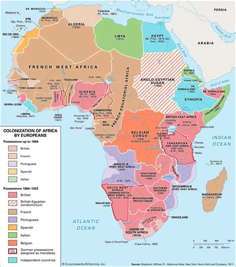 European Colonialism Map