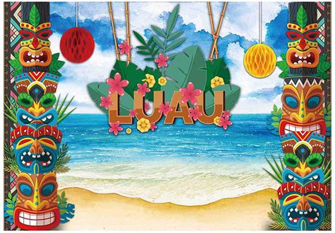 Luau Party Background