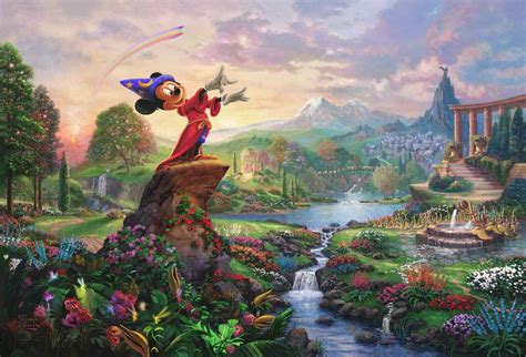 Silvernight13 - Thomas Kinkade Disney Paintings