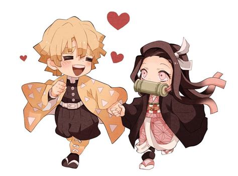 Demon Slayer Nezuko X Zenitsu Kids