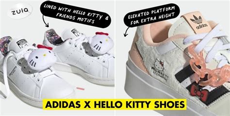 These Adidas x Hello Kitty Shoes Come With Plushies & Chains