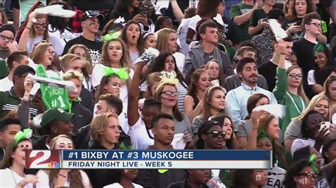 Bixby Spartans vs Muskogee Roughers, Oklahoma High School Football ...