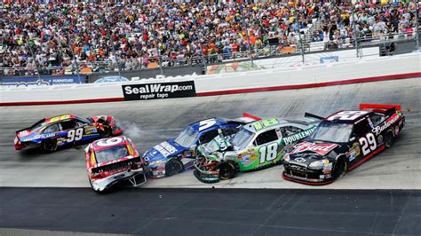 Nascar Crashes Wallpaper