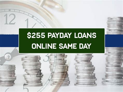 Best $255 Payday Loans Online No Credit Check Same Day Guaranteed ...