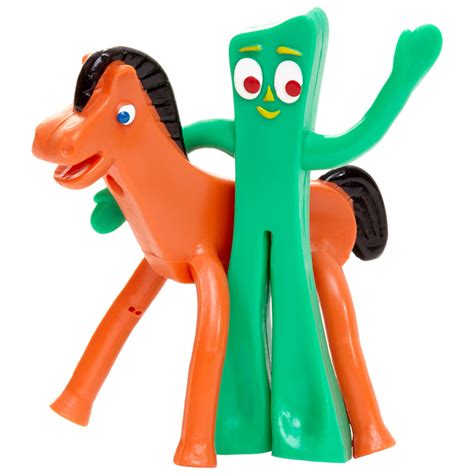 Gumby and Pokey Mini Bendable Pair Wholesale