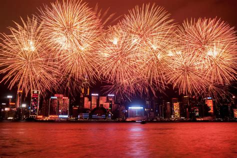 Hong Kong Chinese New Year Fireworks | New year fireworks, Chinese new ...