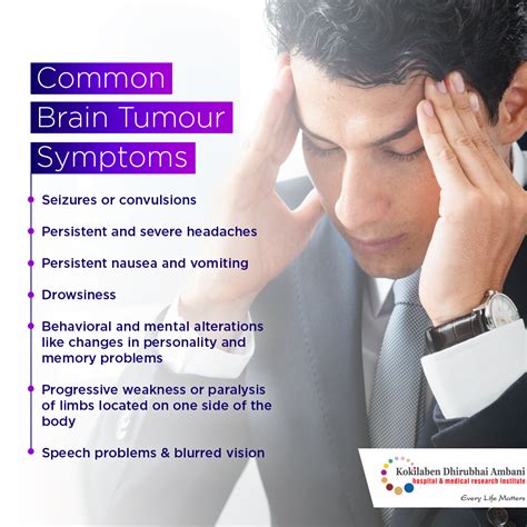 Symptoms of Brain Tumor - Health Tips from Kokilaben Hospital