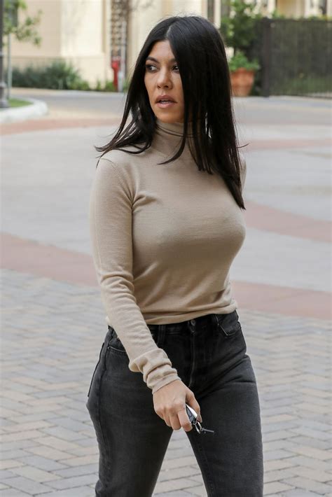 Kourtney Kardashian Clicked At Calabasas In Casual Style