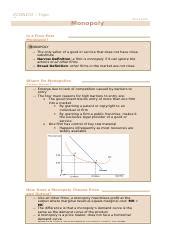 Understanding Monopolies: Causes, Effects, and Government | Course Hero