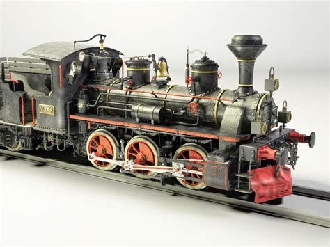 3d model of steam locomotive engine