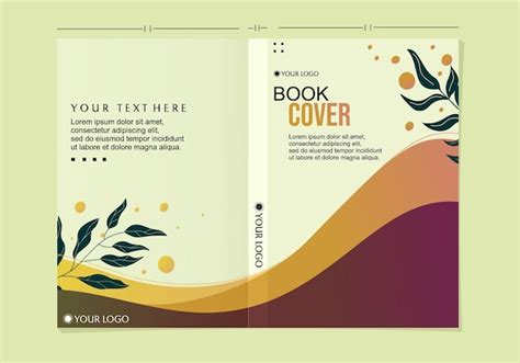 Premium Vector | Set of natural theme book cover templates modern and ...