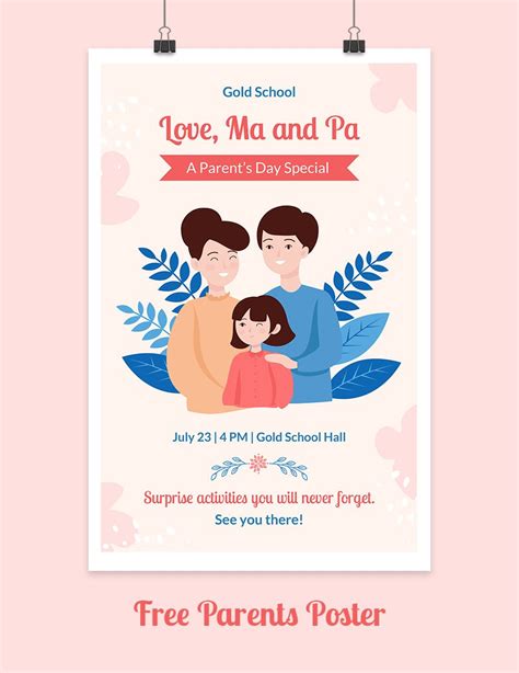 Parents Poster in Illustrator, EPS, PSD, JPG, PNG, SVG, Word, Google ...