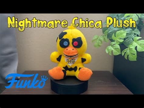 Nightmare Chica custom plush review! - YouTube