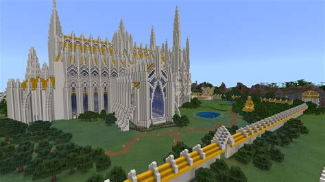 Cathedral Mega Build Minecraft Map