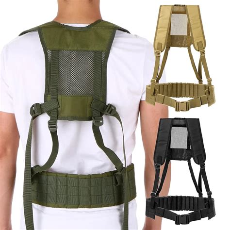 Waist Belt H harness Multicam Gear Suspenders Vest Belt Condor Belt ...