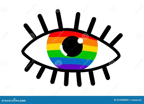 LGBTQ 2023 Pride Month Logo. Stock Illustration - Illustration of label ...