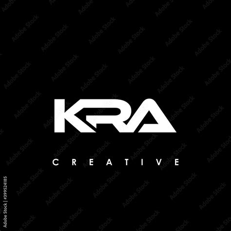 KRA Letter Initial Logo Design Template Vector Illustration Stock ...