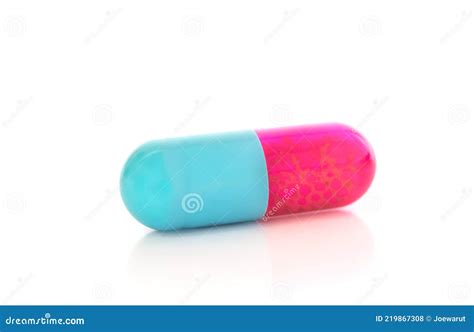 Beautiful Color Capsule Pill Stock Photo - Image of illness, pill ...