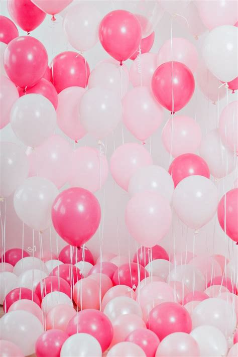 Premium Photo | The room with pink balloons | Pink balloons, Balloons ...