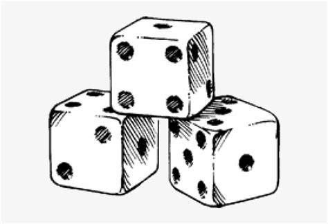 Drawn Dice Transparent Background - Drawings Of Dice PNG Image ...