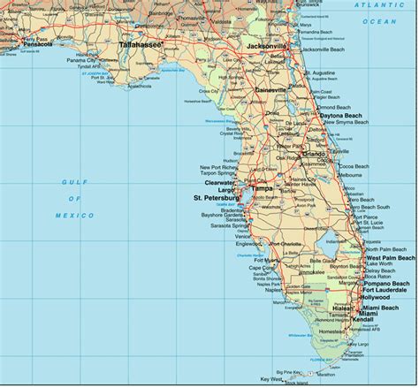 Map Of Florida Cities Near Miami - Dannie Elisabeth