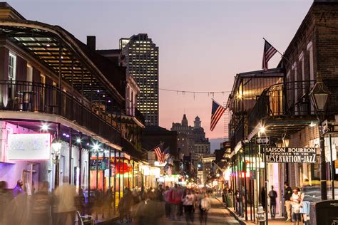 Bourbon Street French Quarter New Orleans