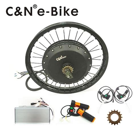 Hottest !72v 8000w Hub motor kits Electric Bike Conversion Kit ...