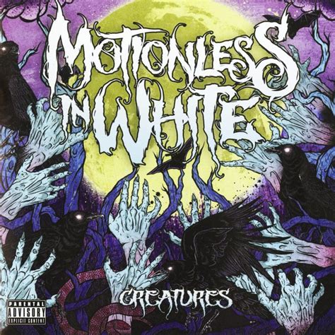 the cover art for motionless white's creatures