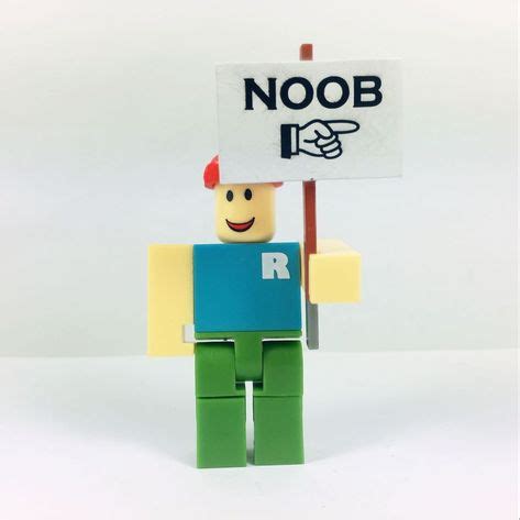 Factory Mistake - Classic Noob - ROBLOX Mini Figure with Indicator ...