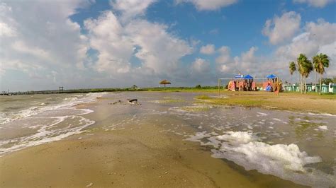 PORT LAVACA,TX; LIGHTHOUSE BEACH RECEIVES MINOR FLOODING (CONTINUED ...