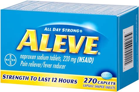 Is Aleve Ibuprofen? - Public Health