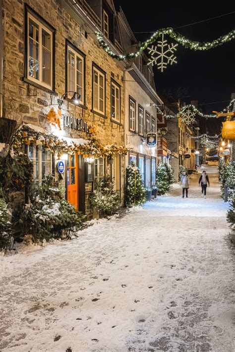 Québec City Is The Winter Wonderland Vacation Of Your Dreams | Condé ...