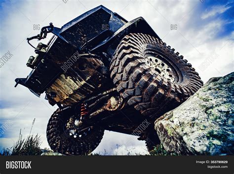 Big Tire. Off Road Car Image & Photo (Free Trial) | Bigstock