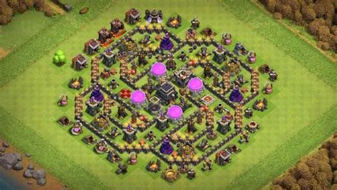 Best town hall 9 base Copy layout links | Town hall, Clash of clans, Clan