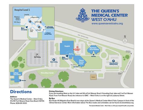 Qmc West Campus Map