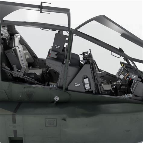 3D Boeing AH-64D Apache Cockpit High Detail model - TurboSquid 1976731