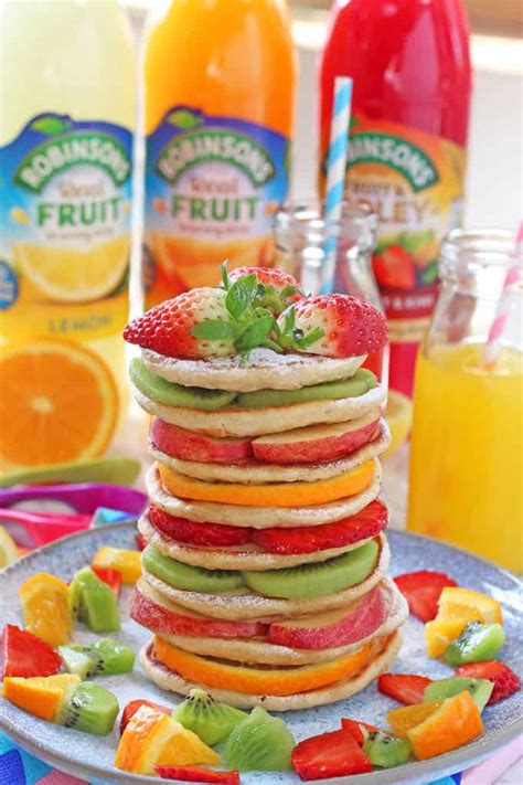 Fruit Pancakes with Robinsons - My Fussy Eater | Easy Kids Recipes